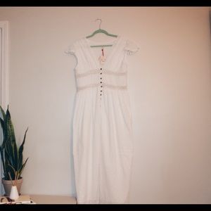 Boho Eyelet Lace Dress